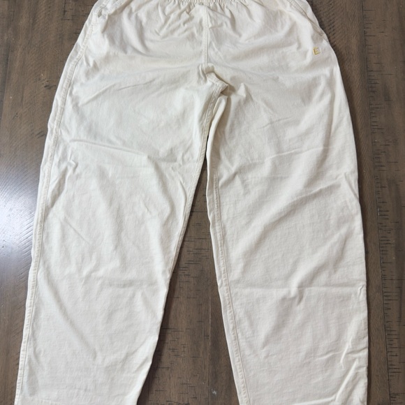 Everlane Organic Cotton White Wide-Leg Pants - Picture 8 of 11